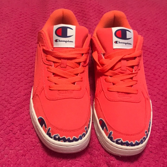 champion shoes mens orange